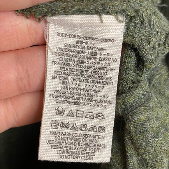 Free People Laguna Thermal XS Moss Green - Picture 5 of 10